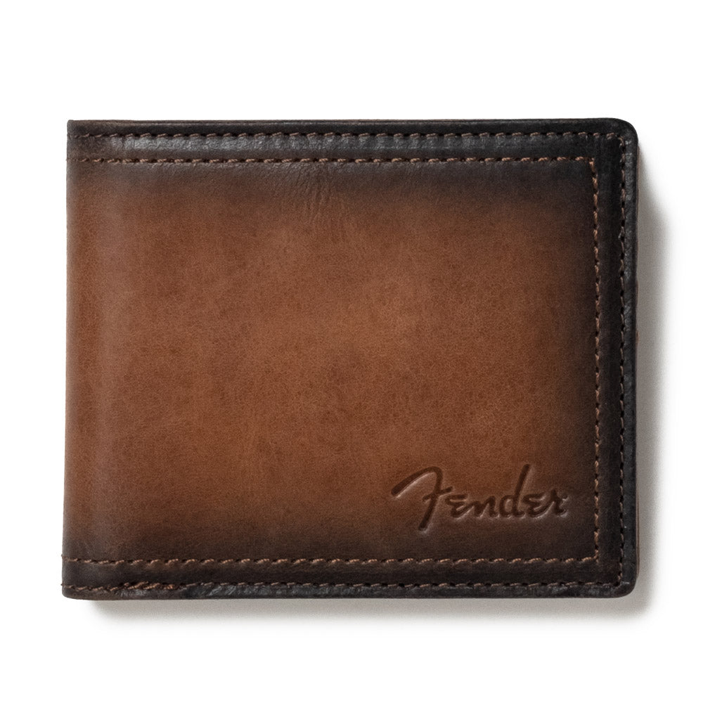 【予約商品】 FENDER フェンダー (設立 80周年 ) - 札入れ / Brown / 財布 - PGS